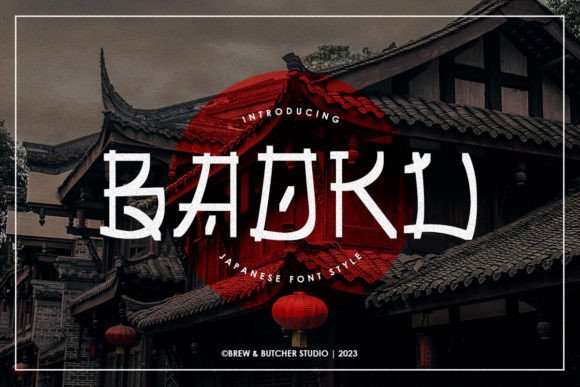 Baoku Font for Creative Design