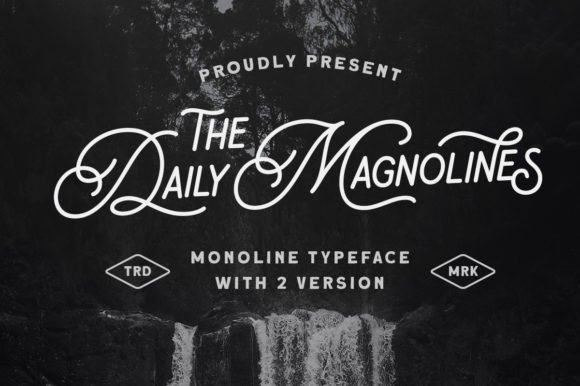 Daily Magnolines Font