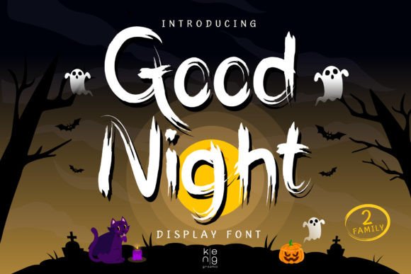 Good Night Font for Bold Branding