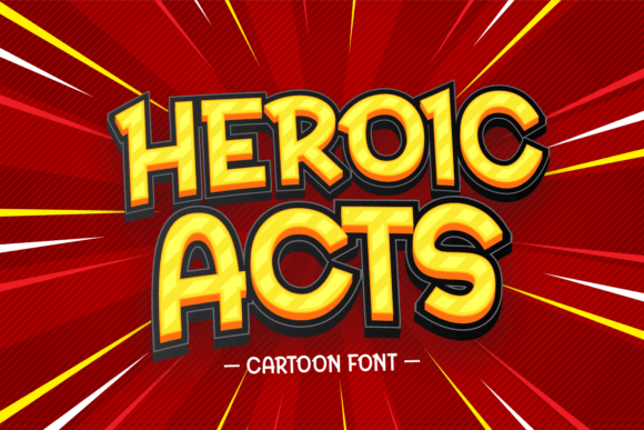 Heroic Acts Font for Bold Campaigns