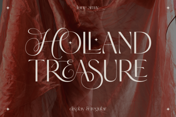 Holland Treasure Font for Business Branding