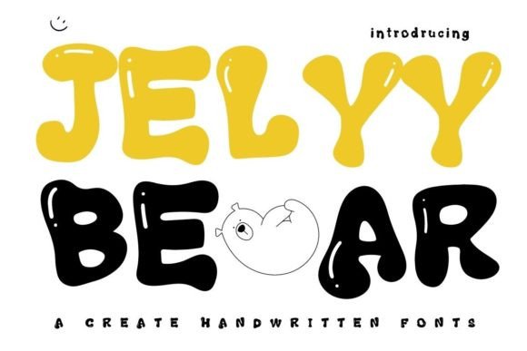 Jelly Bear Font for Creative Brands