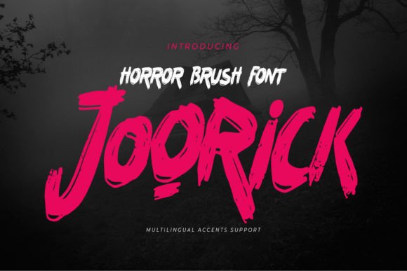 Joorick Font for Bold Web Design