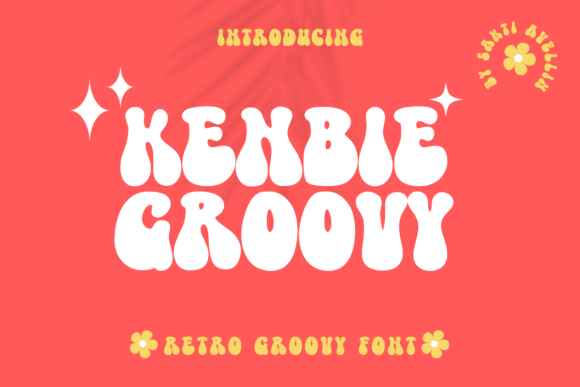 Kenbie Groovy: A Playful Font for Editorial Design