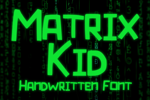 Matrix Kid Font for Bold Campaigns