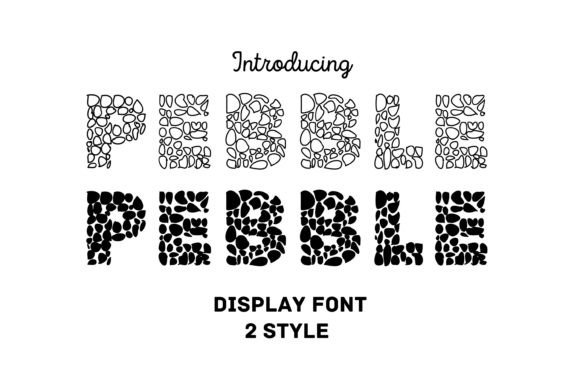 Pebble Font: Handmade Elegance for Creative Projects