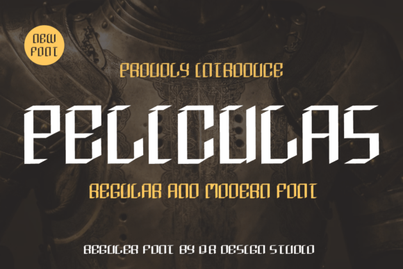 Peliculas Font for Creative Projects