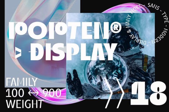 Popten Display: A Modern Font for Business