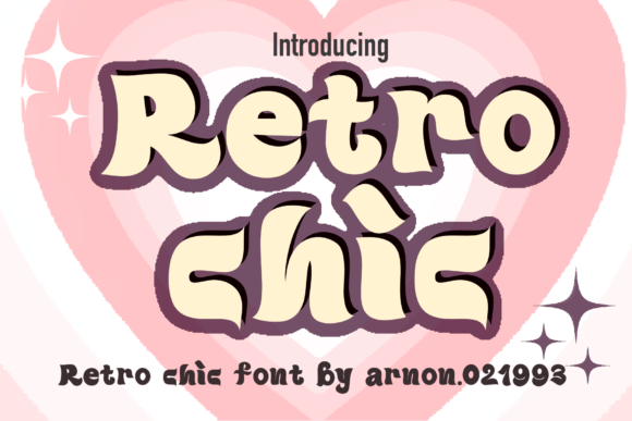 Retro Chic Font for Creative Projects