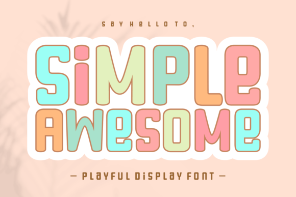 Simple Awesome Font Review