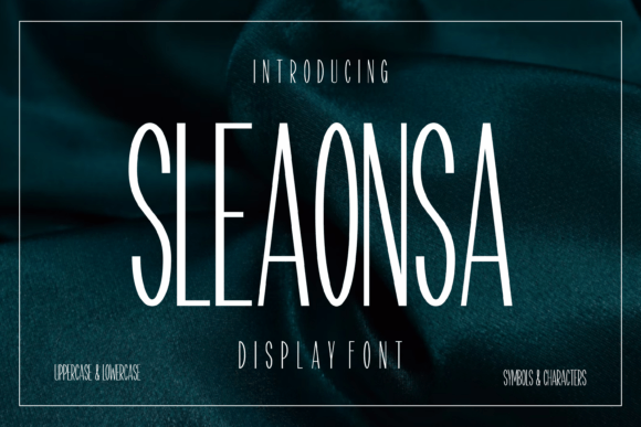 Sleaonsa Font for Creative Projects