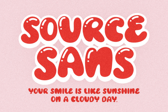 Source Sans Font for Web Design