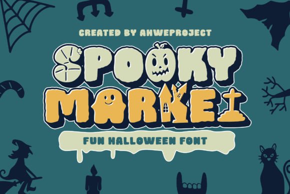 Spooky Market Font for Bold Design
