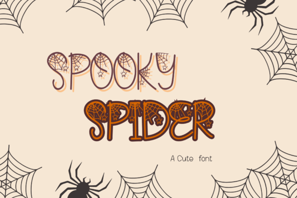 Spooky Spider Font Review